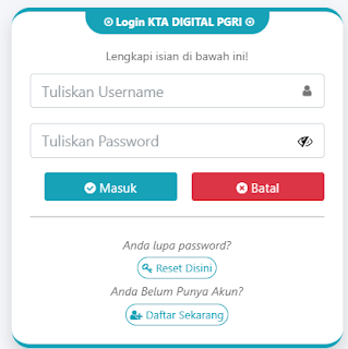 Register PGRI Kab. Ponorogo - Persatuan Guru Republik Indonesia Cabang Kab. Ponorogo